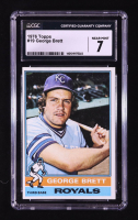 George Brett 1976 Topps #19 (CGC 7) at PristineAuction.com