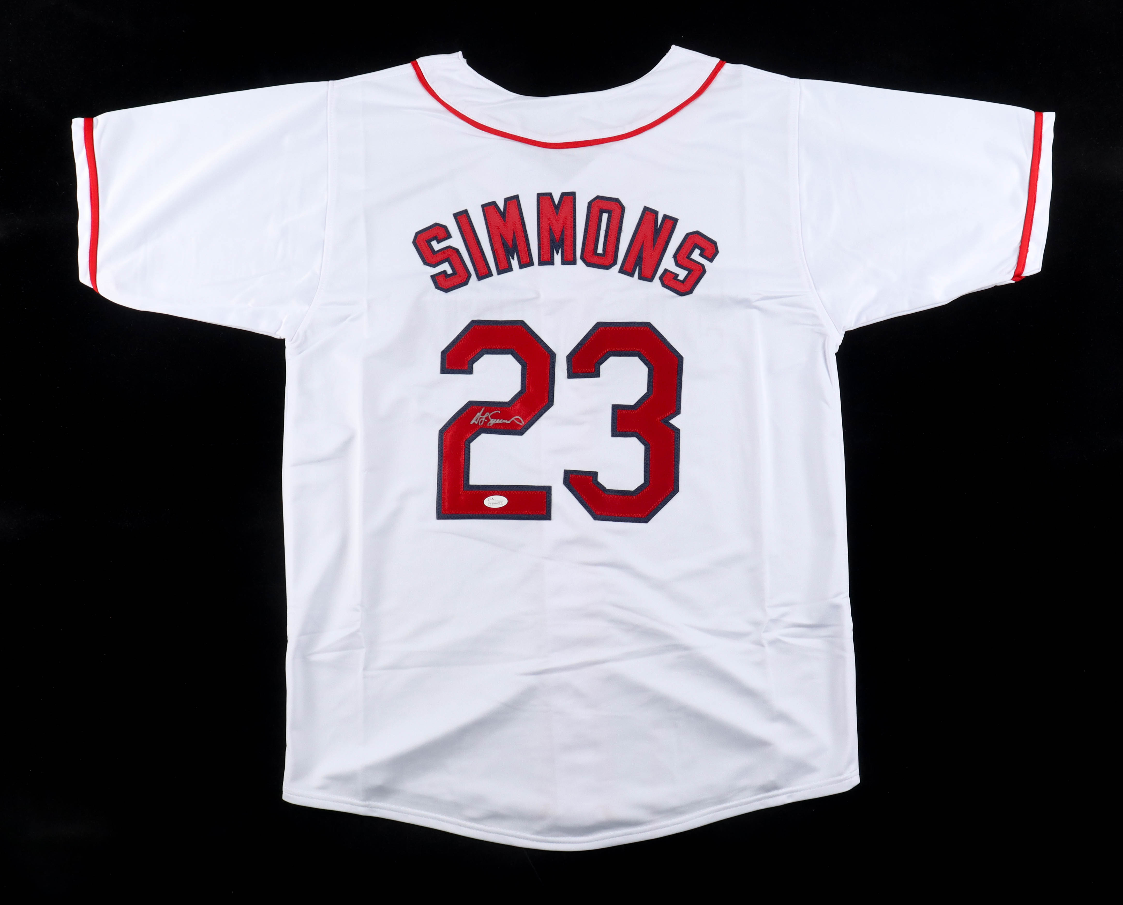 Ted Simmons Signed Jersey (JSA) at PristineAuction.com Ted Simmons Signed Jersey (JSA) at PristineAuction.com