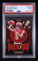 Jayden Daniels 2024 Absolute Rock Out #19 RC (PSA 9) at PristineAuction.com