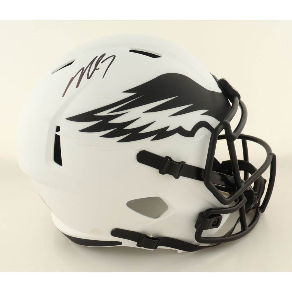 Michael Vick Signed Eagles Lunar Eclipse Alternate Full-Size Speed Helmet (PSA) at PristineAuction.com