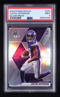 Justin Jefferson 2020 Panini Mosaic Silver #209 RC (PSA 9) at PristineAuction.com