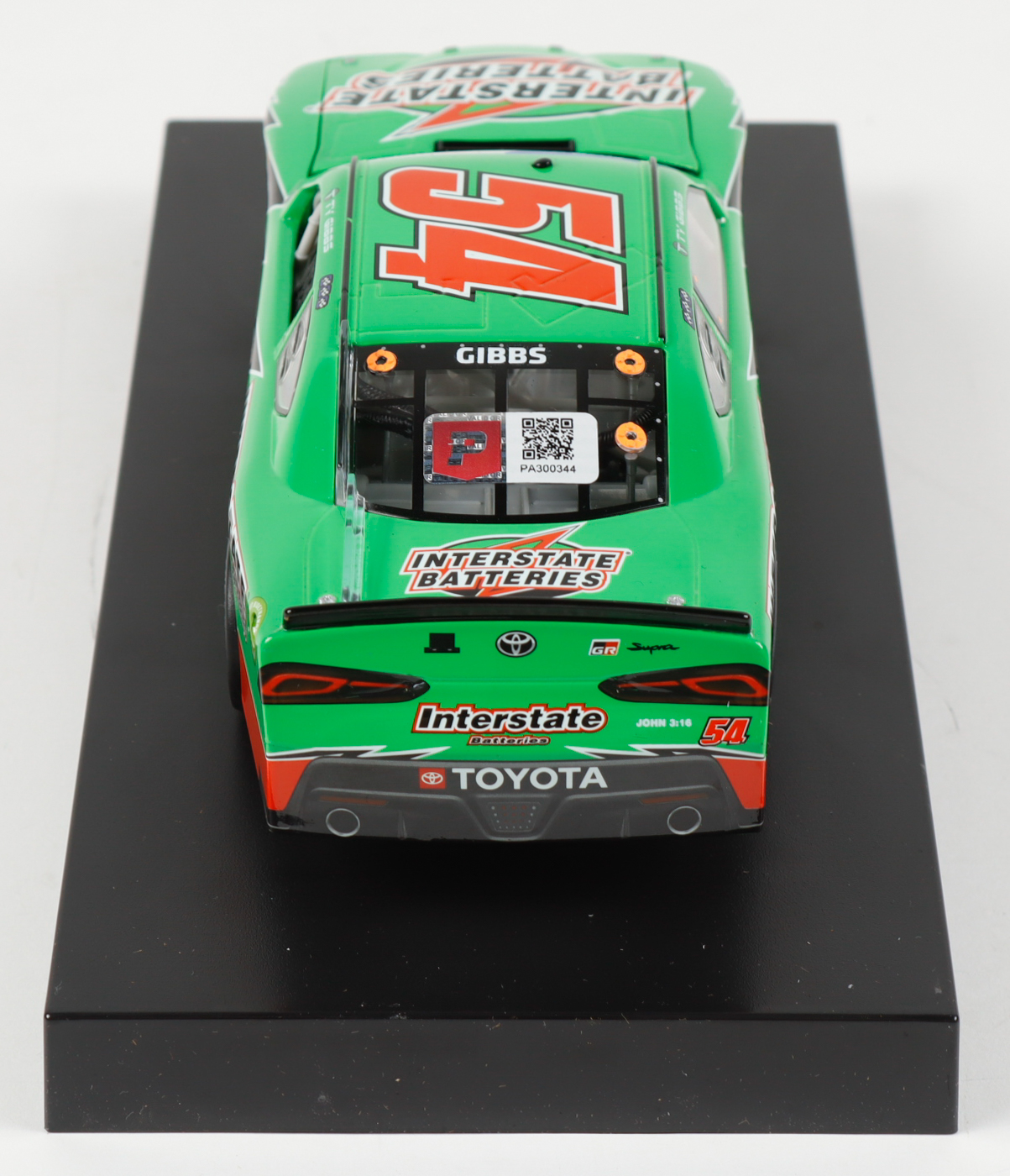 Ty Gibbs Signed 2022 #54 Interstate Batteries Supra | 1:24 Diecast Car (PA) at PristineAuction.com Ty Gibbs Signed 2022 #54 Interstate Batteries Supra | 1:24 Diecast Car (PA) at PristineAuction.com