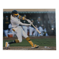 Jacob Wilson Signed Athletics 16x20 Photo (MLB & Fanatics) at PristineAuction.com
