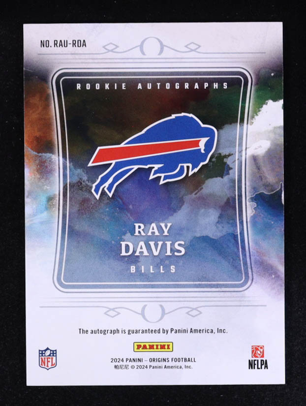 Ray Davis 2024 Panini Origins Rookie Autographs #36 RC at PristineAuction.com Ray Davis 2024 Panini Origins Rookie Autographs #36 RC at PristineAuction.com