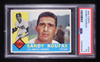 Sandy Koufax 1960 Topps #343 (CSG 5) at PristineAuction.com