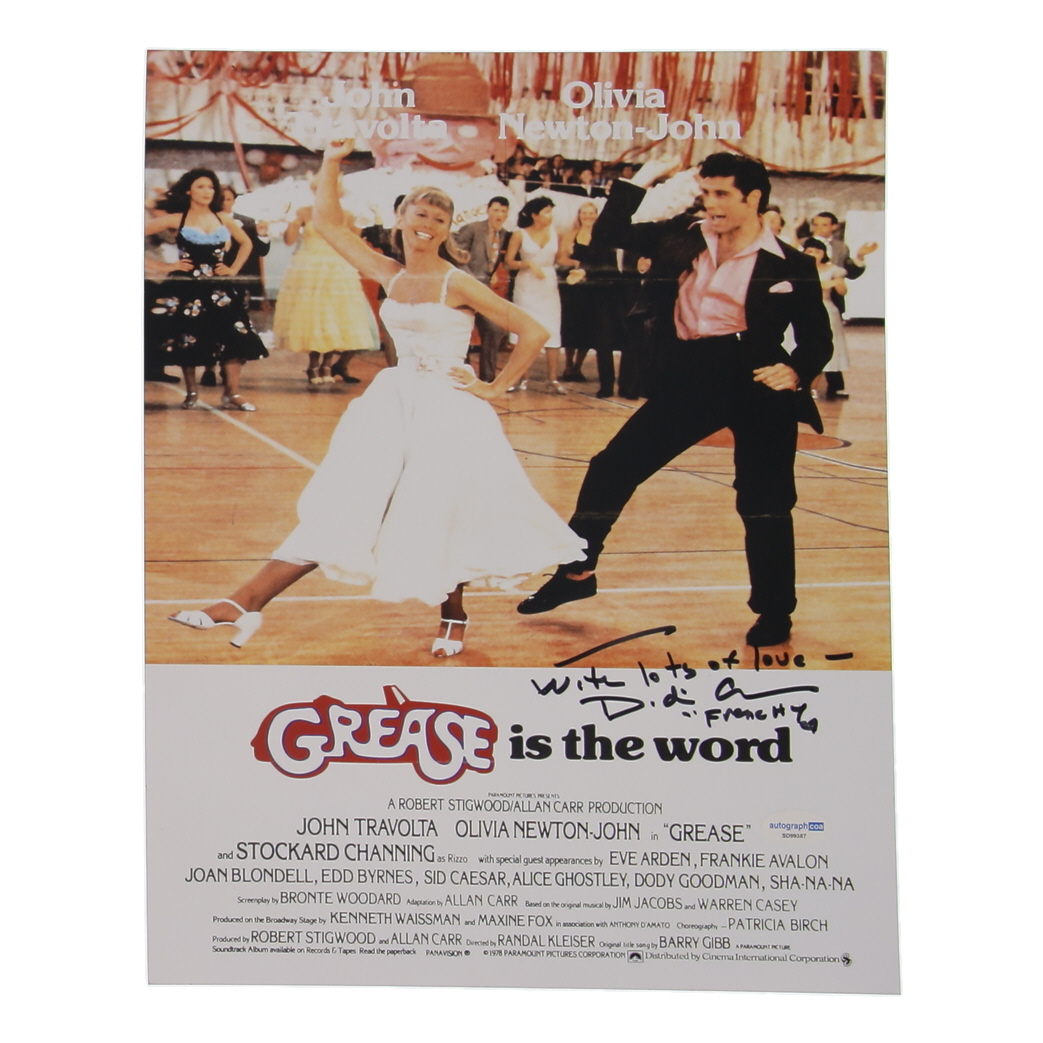 Didi Conn Signed "Grease" 11x14 Poster Inscribed "With Lots of Love / Frenchy" (ACOA) at PristineAuction.com Didi Conn Signed "Grease" 11x14 Poster Inscribed "With Lots of Love / Frenchy" (ACOA) at PristineAuction.com