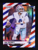 Dak Prescott 2024 Panini Prizm Prizms Red White and Blue #73 at PristineAuction.com