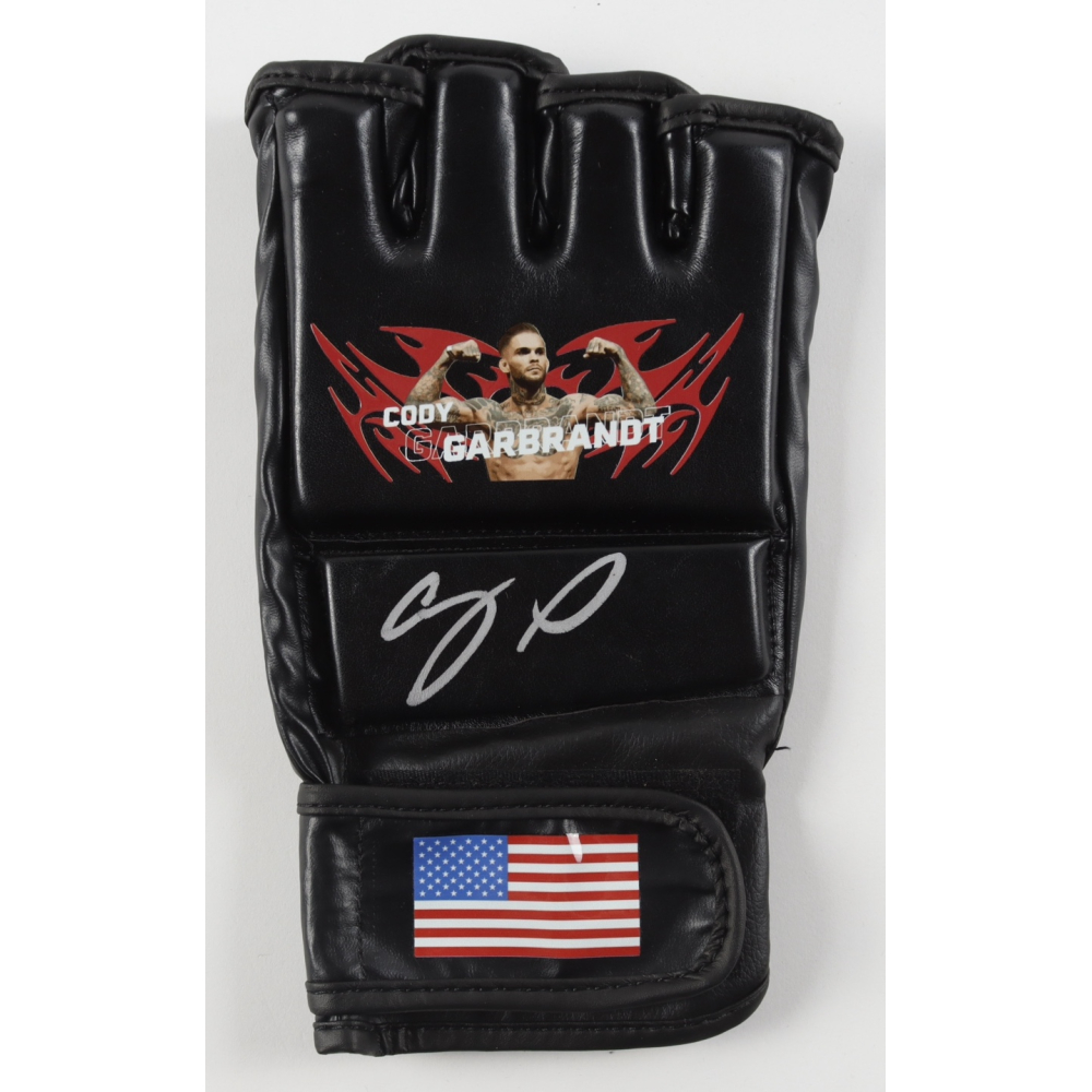 Cody Garbrandt Signed MMA Custom USA Glove (Beckett) at PristineAuction.com