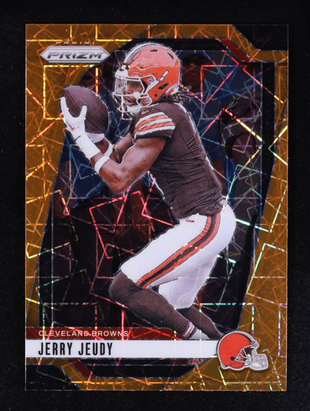 Jerry Jeudy 2024 Panini Prizm Prizms Lazer #67 at PristineAuction.com Jerry Jeudy 2024 Panini Prizm Prizms Lazer #67 at PristineAuction.com