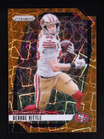 George Kittle 2024 Panini Prizm Prizms Lazer #253 at PristineAuction.com