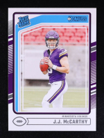 J.J. McCarthy 2024 Donruss #303 RR RC at PristineAuction.com