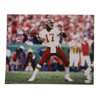 Doug Williams Signed Redskins 11x14 Photo Inscribed "SB XXII MVP" (ACOA) at PristineAuction.com