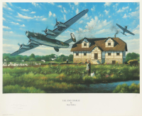 Ernest Bruce Signed Stan Stokes "Tail End Charlie" Lithograph (AIV) at PristineAuction.com