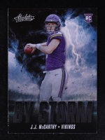 JJ McCarthy 2024 Absolute By Storm #10 RC at PristineAuction.com