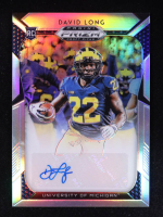 David Long 2019 Panini Prizm Draft Picks Autograph Prizms #292 RC at PristineAuction.com