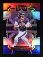 CJ Stroud 2023 Select Prizm Red and Blue Die Cut #41 RC at PristineAuction.com