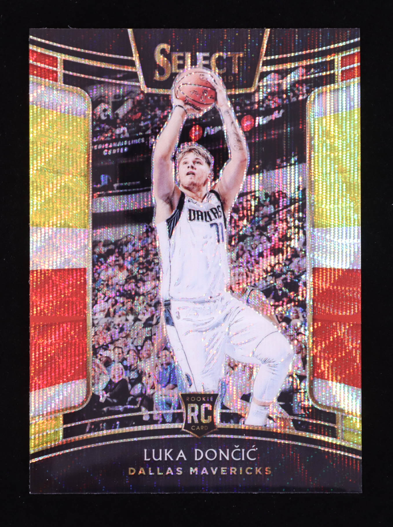 Luka Doncic 2018-19 Select Prizms Tri Color #25 RC at PristineAuction.com Luka Doncic 2018-19 Select Prizms Tri Color #25 RC at PristineAuction.com