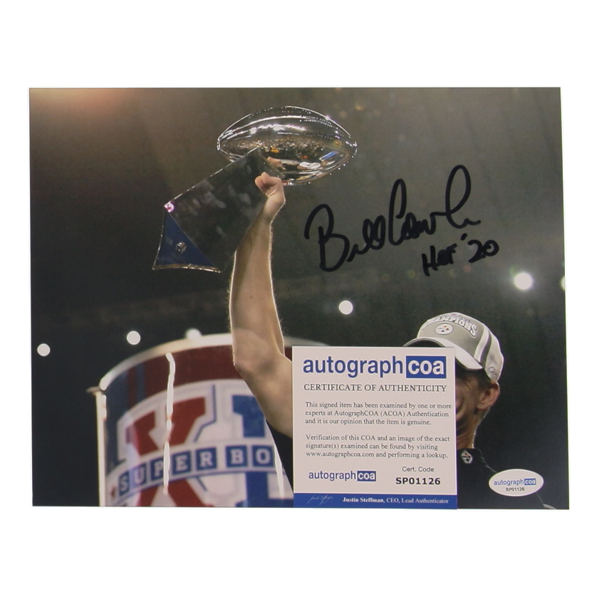 Bill Cowher Signed Steelers 8x10 Photo (ACOA) at PristineAuction.com Bill Cowher Signed Steelers 8x10 Photo (ACOA) at PristineAuction.com