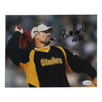 Bill Cowher Signed Steelers 8x10 Photo Inscribed "HOF '20"  (ACOA) at PristineAuction.com