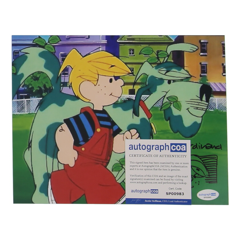 Ron Ferdinand Signed "Dennis the Menace" 8x10 Photo (ACOA) at PristineAuction.com Ron Ferdinand Signed "Dennis the Menace" 8x10 Photo (ACOA) at PristineAuction.com