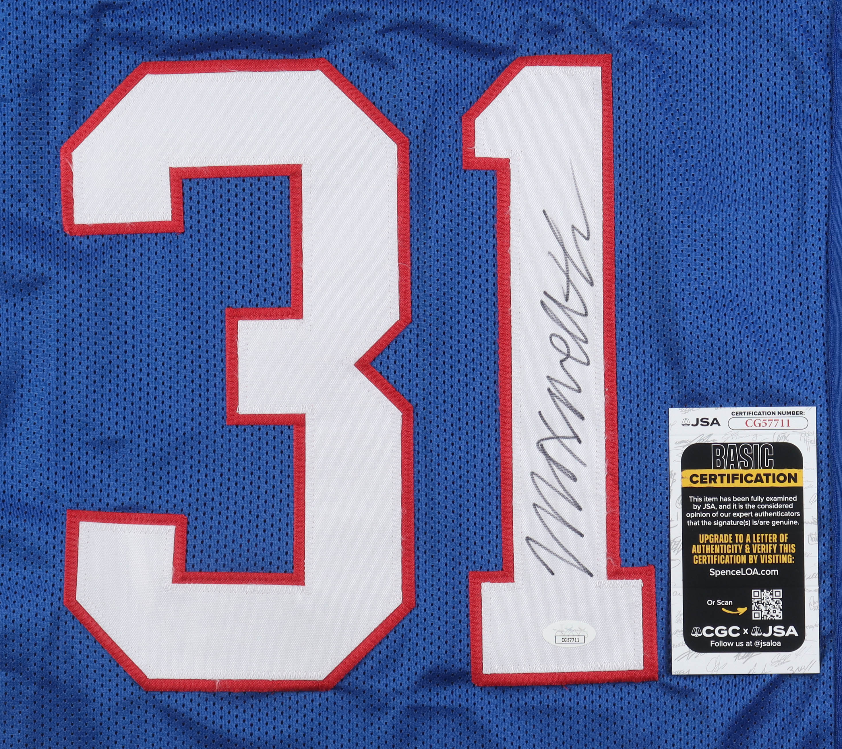 Maxwell Hairston Signed Jersey (JSA) at PristineAuction.com Maxwell Hairston Signed Jersey (JSA) at PristineAuction.com