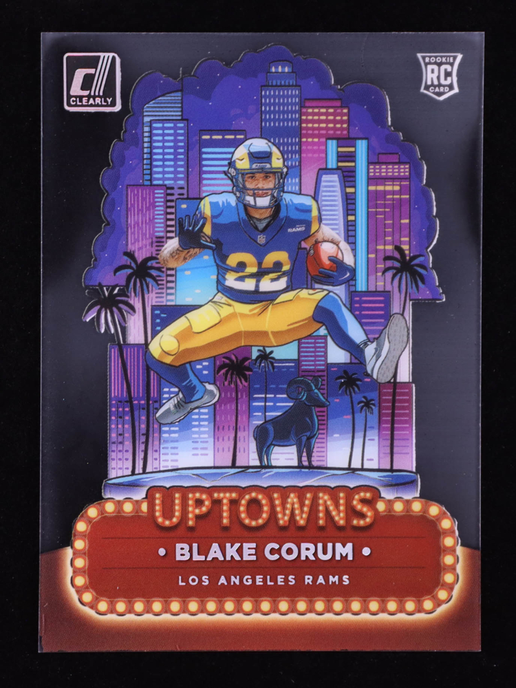 Blake Corum 2024 Clearly Donruss Uptowns #13 RC
