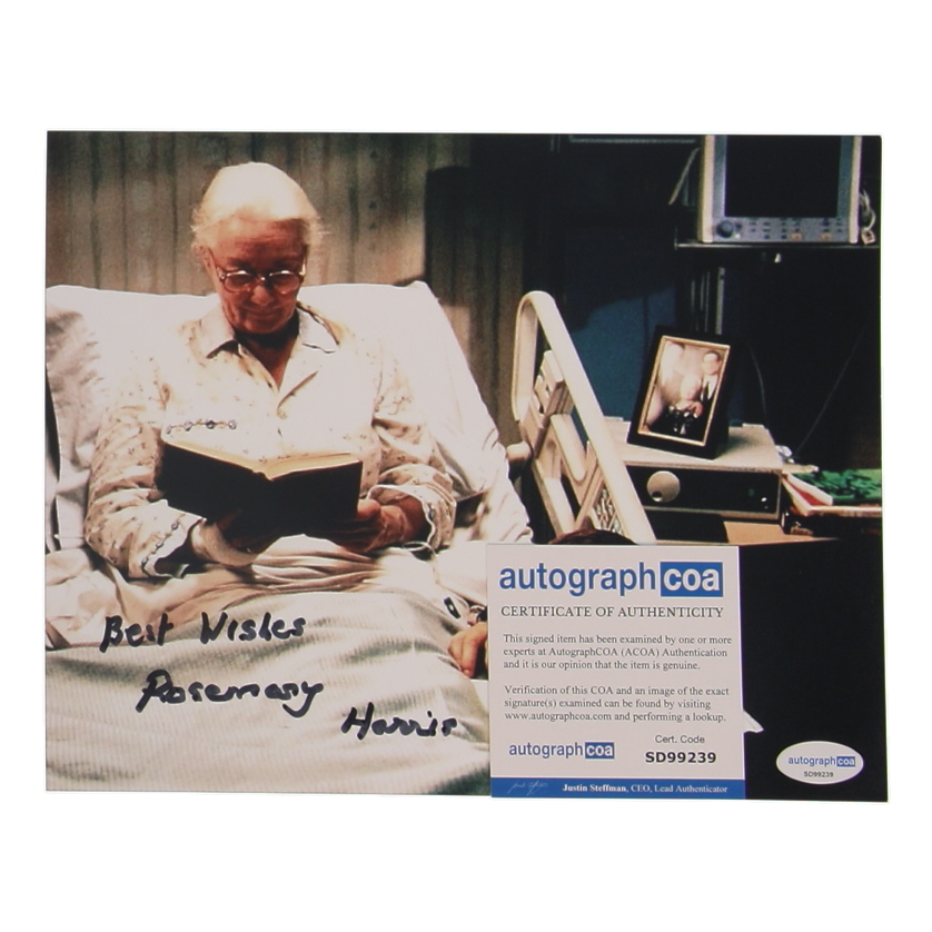 Rosemary Harris Signed "Spider-Man" 8x10 Photo Inscribed "Best Wishes" (ACOA) at PristineAuction.com Rosemary Harris Signed "Spider-Man" 8x10 Photo Inscribed "Best Wishes" (ACOA) at PristineAuction.com