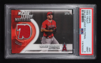 Mike Trout 2021 Topps Major League Material Relics #MLMMT (PSA 9) at PristineAuction.com