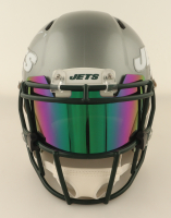 Zach Wilson Signed Jets Full-Size Authentic On-Field Flash Alternate Speed Helmet With Visor (Beckett) at PristineAuction.com