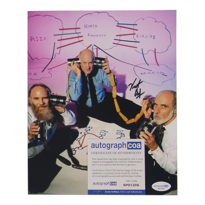 Vint Cerf Signed 8x10 Photo (ACOA) at PristineAuction.com Vint Cerf Signed 8x10 Photo (ACOA) at PristineAuction.com