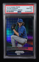 Jacob deGrom 2015 Panini Prizm Prizms Blue Baseball #78 (PSA 10) at PristineAuction.com