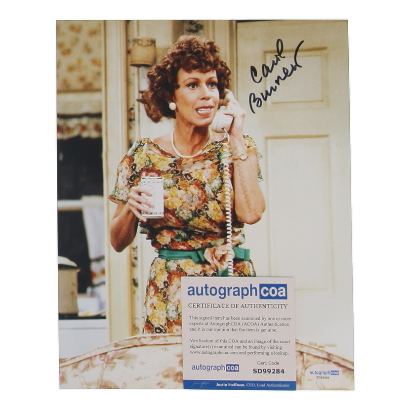 Carol Burnett Signed "The Carol Burnett Show" 8x10 Photo (ACOA) at PristineAuction.com Carol Burnett Signed "The Carol Burnett Show" 8x10 Photo (ACOA) at PristineAuction.com