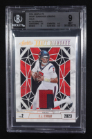 CJ Stroud 2024 Absolute Draft Diamonds Jerseys Gold #1 #47/99 (BGS 9) at PristineAuction.com