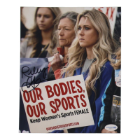 Riley Gaines Signed 8x10 Photo (ACOA) at PristineAuction.com
