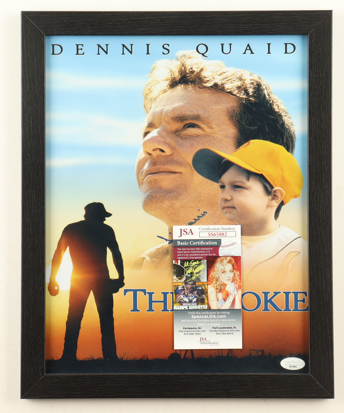 Jim Morris Signed "The Rookie" Custom Framed Photo (JSA) at PristineAuction.com Jim Morris Signed "The Rookie" Custom Framed Photo (JSA) at PristineAuction.com