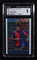 Lamine Yamal 2024 Leaf Collective Promo Leaf Shimmer Light Blue #LB4 RC (CGC 9) at PristineAuction.com