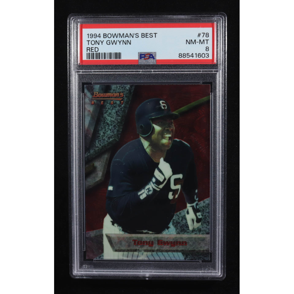 Tony Gwynn 1994 Bowman's Best #R78 (PSA 8) at PristineAuction.com
