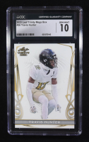 Travis Hunter 2023 Leaf Trinity Mega Box #56 RC (CGC 10) at PristineAuction.com