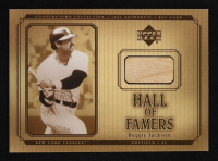 Reggie Jackson 2001 Upper Deck Hall of Famers Game Bat DP #BRJ at PristineAuction.com