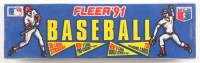 1991 Fleer Complete Set of (720) Baseball Cards with Ken Griffey Jr. #450, Barry Bonds / Ken Griffey Jr. #710, Barry Bonds #33, Nolan Ryan #302 at PristineAuction.com