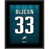 Cooper DeJean Eagles Jersey Number Plaque at PristineAuction.com