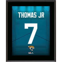 Brian Thomas Jr. Jaguars Jersey Number Plaque at PristineAuction.com