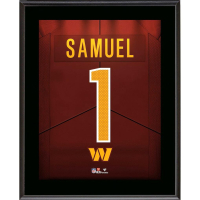 Deebo Samuel Sr. Commanders Jersey Number Plaque at PristineAuction.com