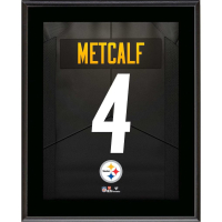 D.K. Metcalf Steelers Jersey Number Plaque at PristineAuction.com