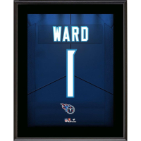 Cam Ward Titans Jersey Number Plaque at PristineAuction.com