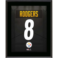 Aaron Rodgers Steelers Jersey Number Plaque at PristineAuction.com