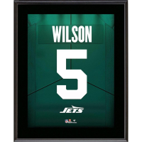 Garrett Wilson Jets Jersey Number Plaque at PristineAuction.com