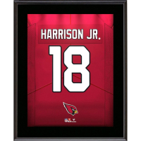 Marvin Harrison Jr. Cardinals Jersey Number Plaque at PristineAuction.com