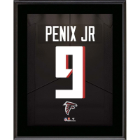 Michael Penix Jr. Falcons Jersey Number Plaque at PristineAuction.com