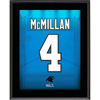 Tetairoa McMillan Panthers Jersey Number Plaque at PristineAuction.com